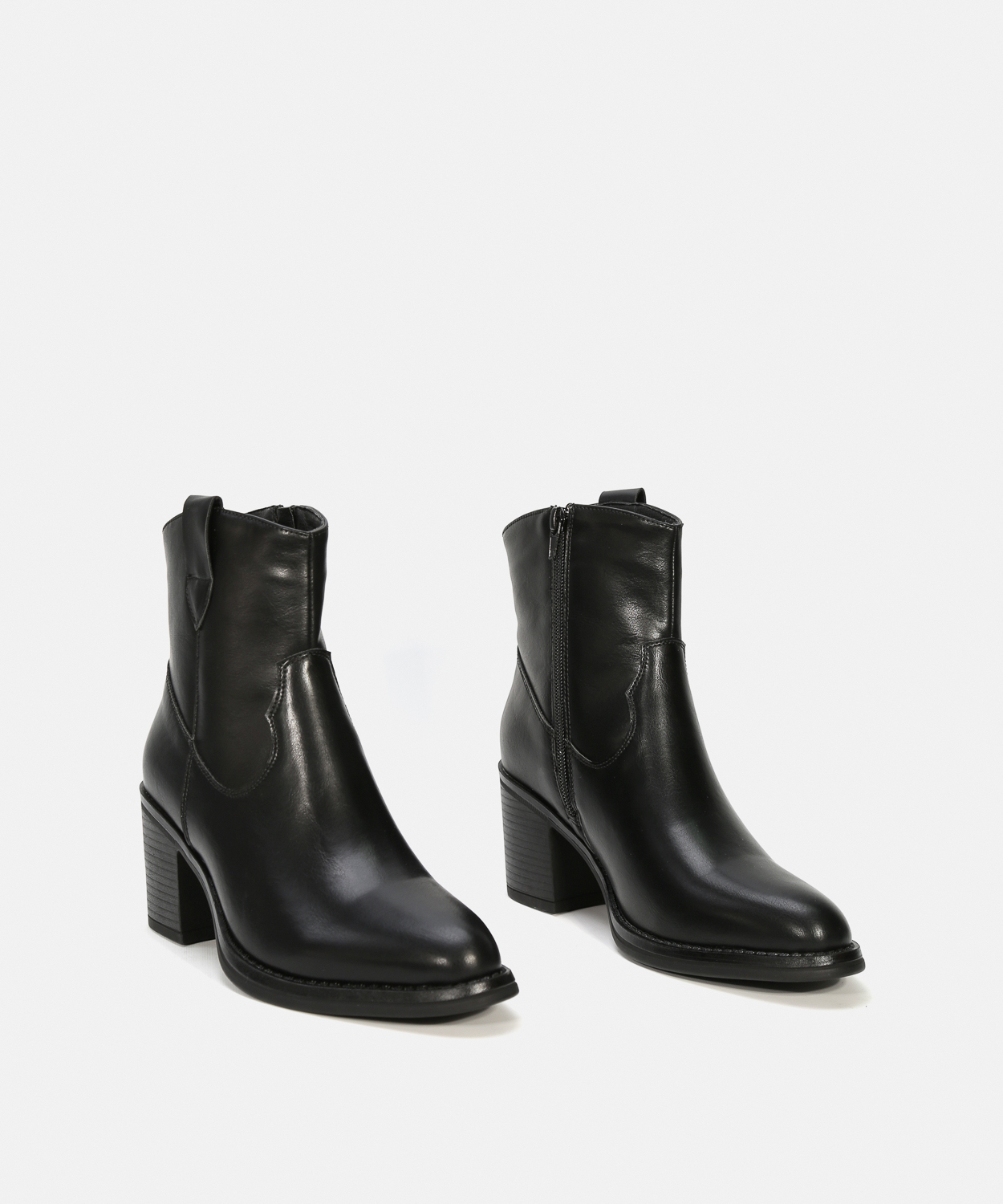 Botins salto liso image number null